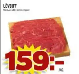 Din Mat Lovbiff erbjuda