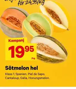 City Gross Sötmelon hel erbjuda