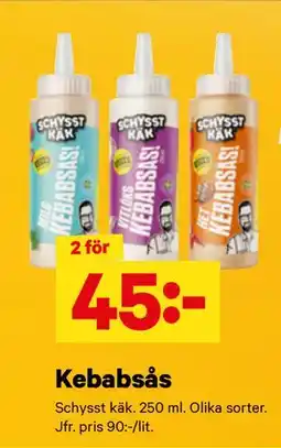 City Gross Kebabsås erbjuda