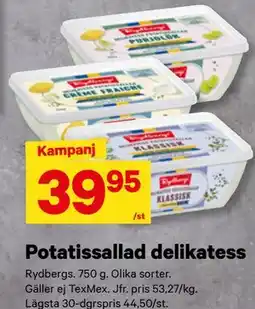 City Gross Potatissallad delikatess erbjuda