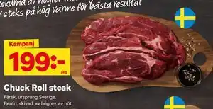 City Gross Chuck Roll steak erbjuda