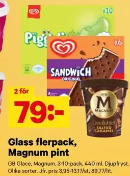 City Gross Glass flerpack, Magnum pint erbjuda