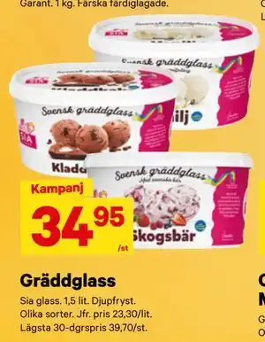 City Gross Gräddglass erbjuda