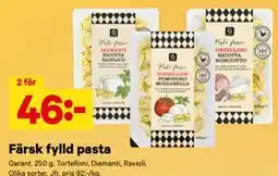 City Gross Färsk fylld pasta erbjuda