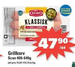 Nära dej Grillkorv erbjuda