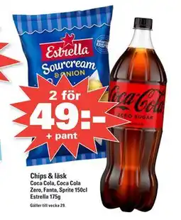 Nära dej Chips & läsk erbjuda