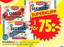 ICA Supermarket Scan Kryddkorv erbjuda