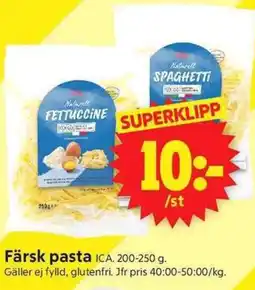 ICA Supermarket ICA Färsk pasta erbjuda