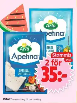 ICA Supermarket Apetina Vitost erbjuda