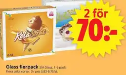 ICA Supermarket SIA Glass flerpack erbjuda