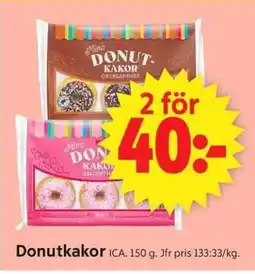 ICA Supermarket ICA Donutkakor erbjuda