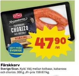 Coop Scan Färskkorv erbjuda