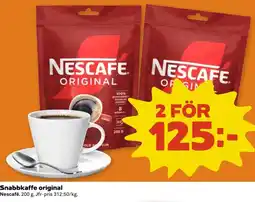 Coop Nescafé Snabbkaffe original erbjuda