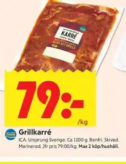 ICA Kvantum ICA Grillkarré erbjuda