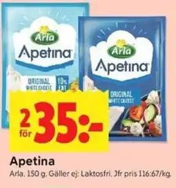 ICA Kvantum Arla Apetina erbjuda