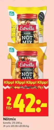 ICA Kvantum Estrella Nötmix erbjuda