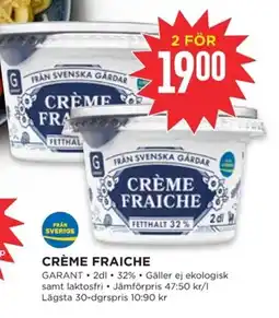 Willys Garant Crème fraiche erbjuda