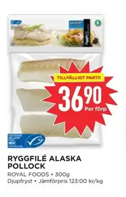 Willys Ryggfilé alaska pollock erbjuda