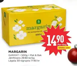 Willys Garant Margarin erbjuda