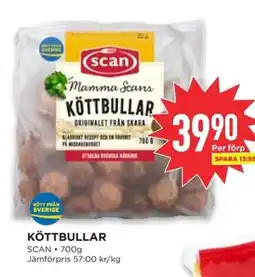 Willys Scan Köttbullar erbjuda