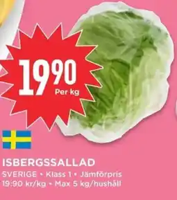 Willys Isbergssallad erbjuda