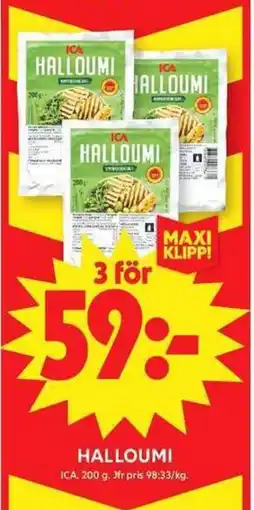 ICA Maxi ICA Halloumi erbjuda