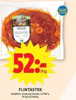 ICA Maxi Dalsjöfors Flintastek erbjuda