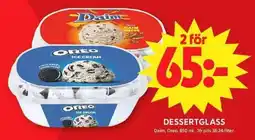 ICA Maxi Daim, Oreo Dessertglass erbjuda