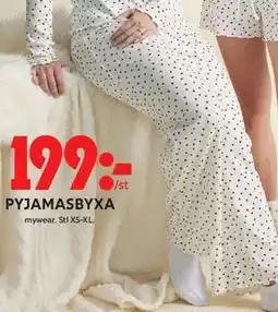 ICA Maxi Pyjamasbyxa erbjuda