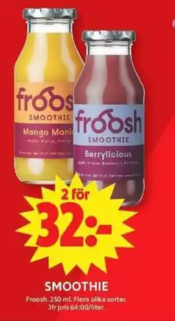 ICA Maxi Froosh Smoothie erbjuda