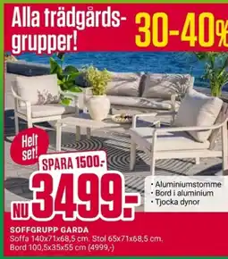 ÖoB Soffgrupp garda erbjuda