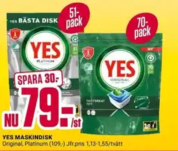 ÖoB Yes maskindisk erbjuda