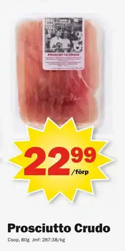 Pekås Prosciutto Crudo erbjuda