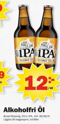 Pekås Alkoholfri Öl erbjuda