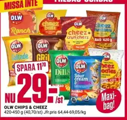 ÖoB Olw chips & cheez erbjuda