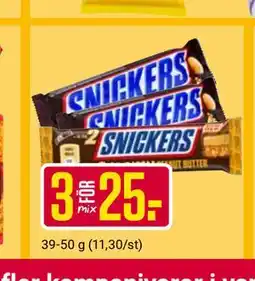 ÖoB Snickers erbjuda