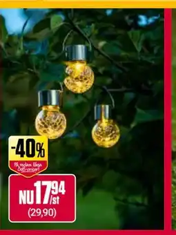 ÖoB Solar lights erbjuda