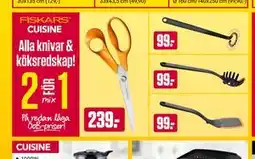 ÖoB Alla knivar & köksredskap! erbjuda