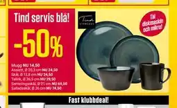 ÖoB Tind servis blå! erbjuda