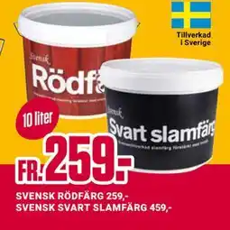 ÖoB SVENSK RÖDFÄRG erbjuda