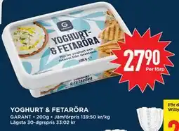 Willys YOGHURT & FETARÖRA erbjuda