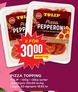 Willys PIZZA TOPPING erbjuda