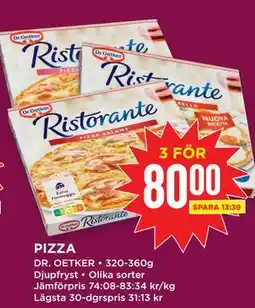 Willys PIZZA erbjuda