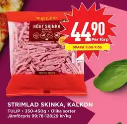 Willys STRIMLAD SKINKA, KALKON erbjuda