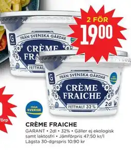 Willys CRÈME FRAICHE erbjuda