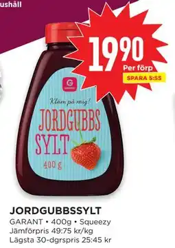 Willys JORDGUBBSSYLT erbjuda