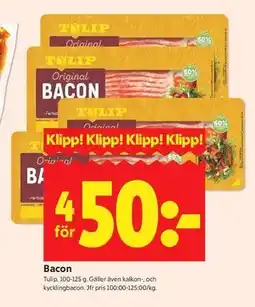 ICA Kvantum Bacon erbjuda