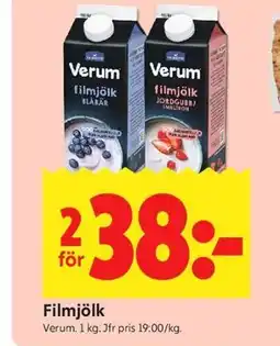 ICA Kvantum Filmjölk erbjuda