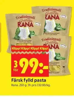 ICA Kvantum Färsk fylld pasta erbjuda