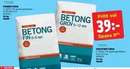 Jem&Fix FINBETONG erbjuda